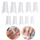 Tips Bailarina para Alongamento de Unhas – Kit com 100 Unidades