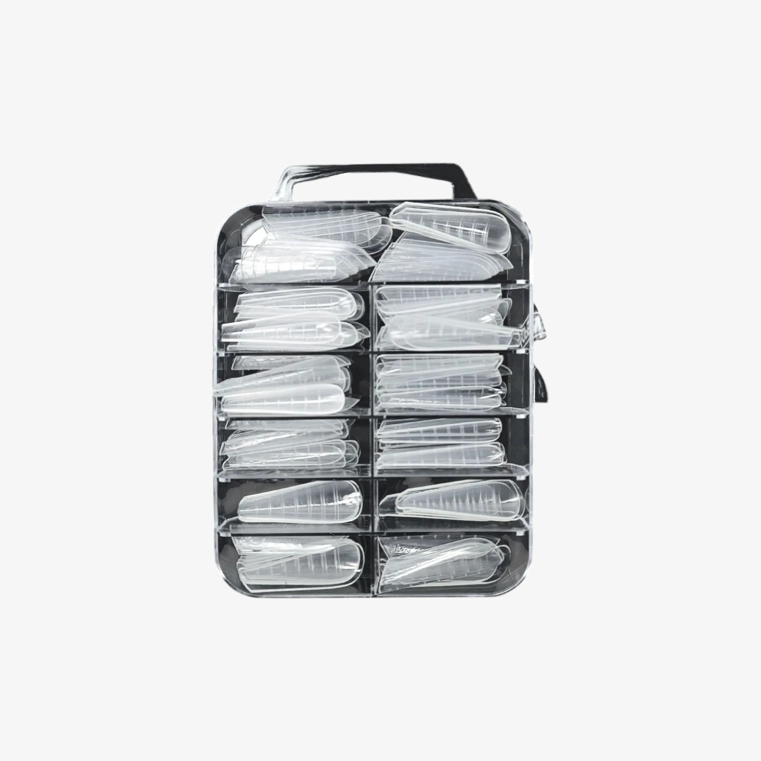 Molde F1 para Unhas – 100 Unidades (Bailarina, Stiletto, Curvatura C, Almond Russa) - Imagem 10