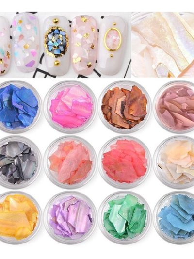 Kit Madrepérola Grande para Decoração de Unhas