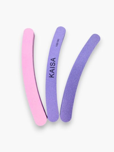 Lixa Polidora Profissional KAISA para Unhas de Fibra, Porcelana e Acrigel