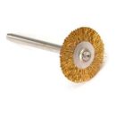 Broca Aço Dourada Limpeza Brocas Unhas - Escova Cleanbrush