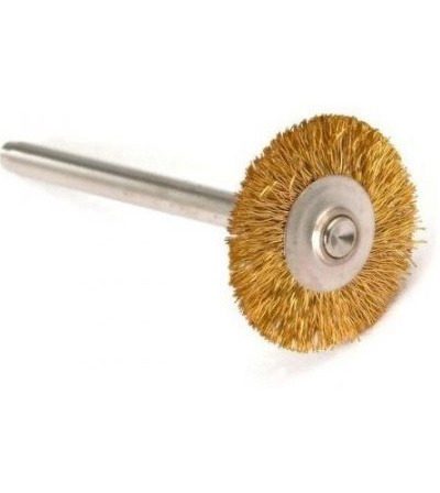 Broca Aço Dourada Limpeza Brocas Unhas - Escova Cleanbrush