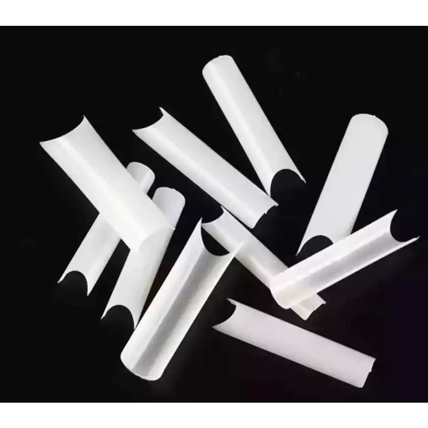 Unhas Postiças Curvatura C Extra Longa KAISA – Transparente/Natural (100 Unidades) - Imagem 5