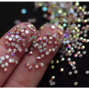 Strass similar swarovski furta cor pacote com 1000 pedrinhas decoração de unhas