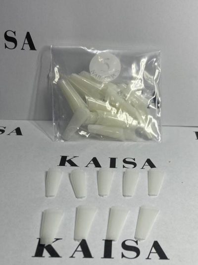 Refil Tips Bailarina KAISA - 500 Unidades para Alongamento Profissional