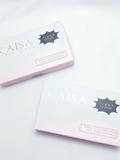 Fibra Fiber Glass Gold KAISA – Alongamento Profissional com Alta Resistência