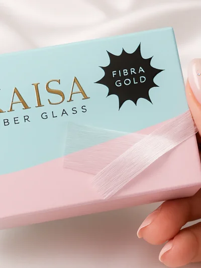 Fibra Fiber Glass Gold KAISA - 4500 Filamentos para Alongamento Profissional
