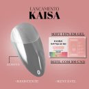 Soft Tips em Gel KAISA - 500PCS - 6 Formatos Disponíveis - ALMOND MÉDIO