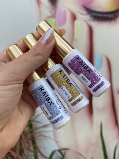 Esmalte em Gel KAISA Ponta Fina para Unhas - 10ML | Ideal para Nail Art