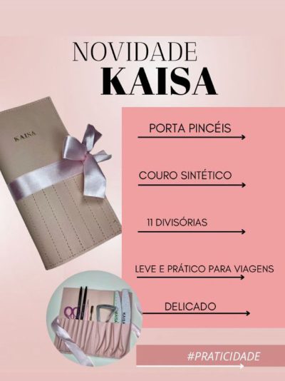Porta Pincéis KAISA - Organize e Decore Seu Espaço com Estilo