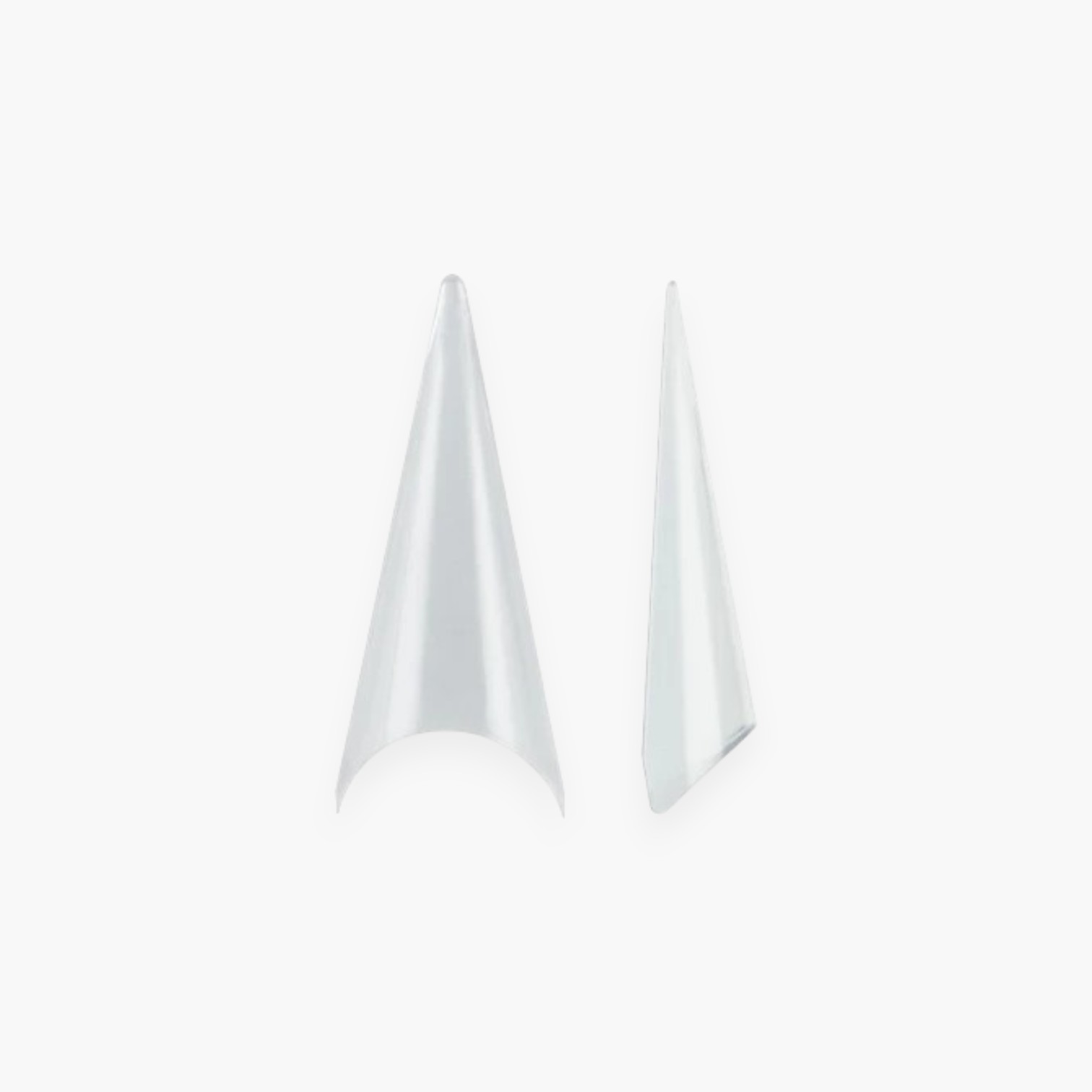 Tips Vamp Extra-Longa KAISA – 100 Unidades (Natural/Transparente) - Imagem 4