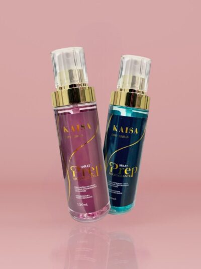 Prep Spray Higienizante KAISA 120ML – Limpeza e Controle de Oleosidade