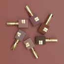 Kit com 6 Esmaltes em Gel KAISA 15ml – Vermelho & Nude - TONS DE NUDE