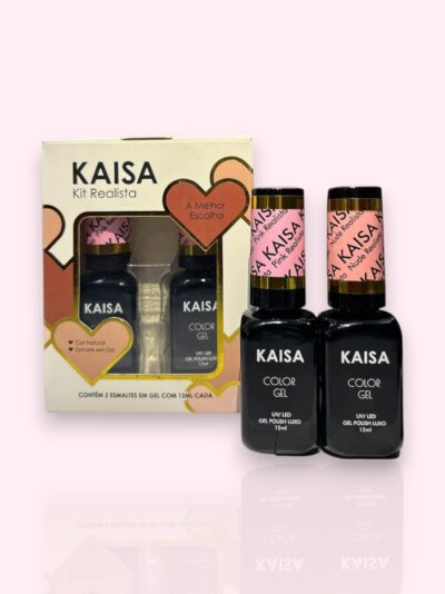 Kit Realista KAISA 12ML – Nude & Pink com Efeito Natural
