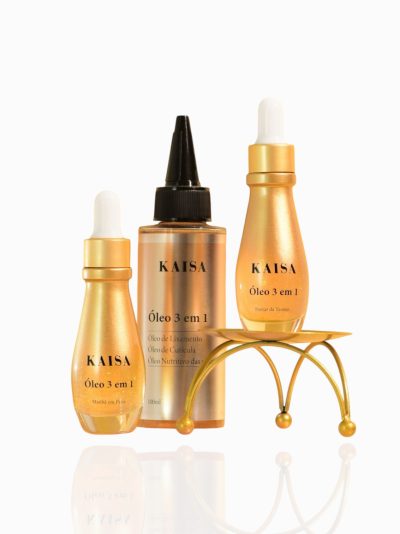 Óleo 3 em 1 KAISA - Pomar de Yasmin leve e Manhã em Paris