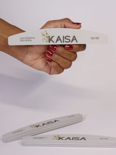 Lixa Polidora Alto Brilho 100/180 Kaisa
