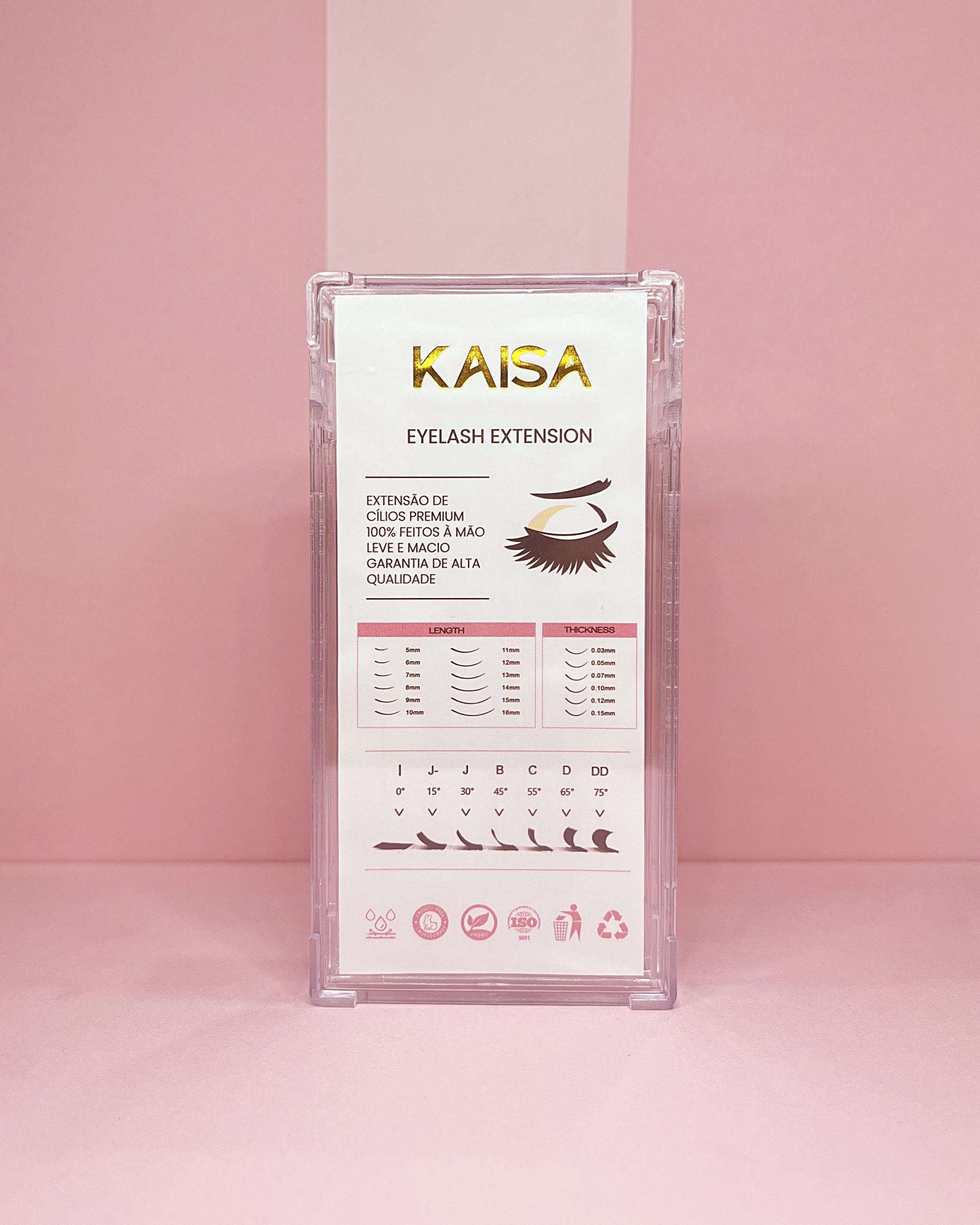 Cílios Kaisa U-YY 0.07 D - Imagem 2